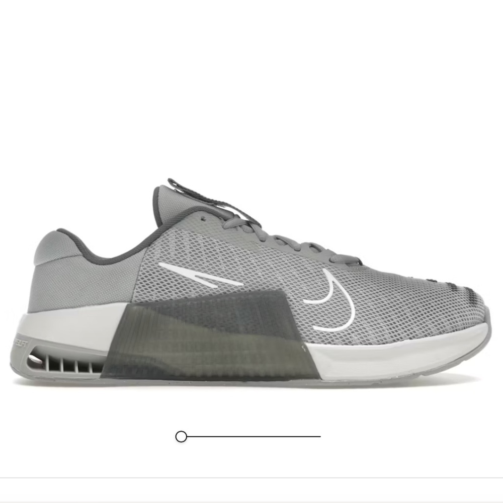 Nike Metcon 9 Men’s 10.5 Grey White Cross Training Shoes DZ2617-002